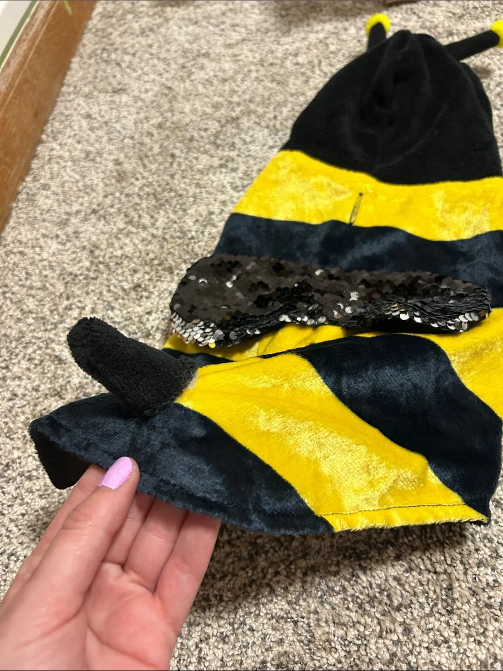 Small Bumblebee Pet Halloween Costume